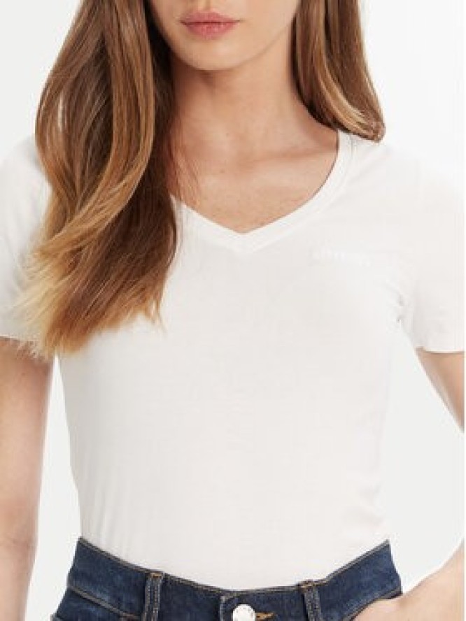 Guess T-Shirt O5RI02 KBBU1 Biały Regular Fit