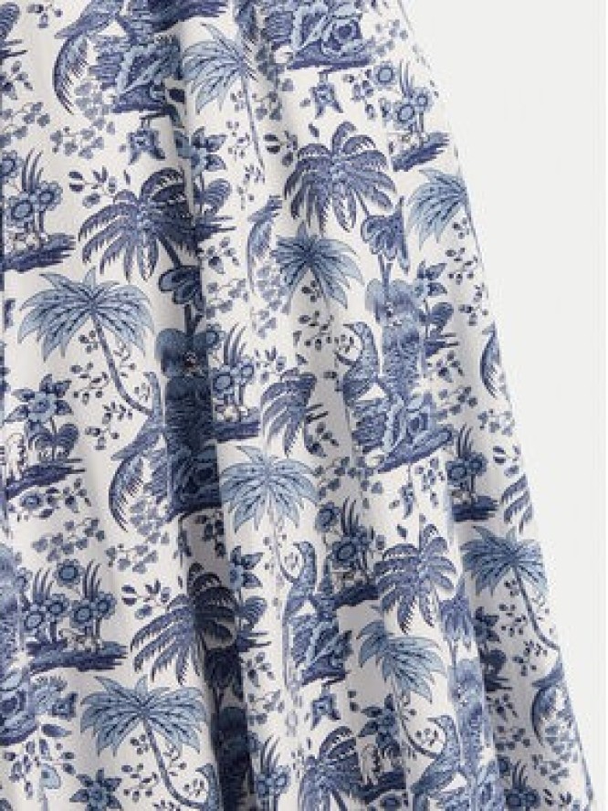 STAUD Sukienka letnia Wells 148-7291 Niebieski Regular Fit