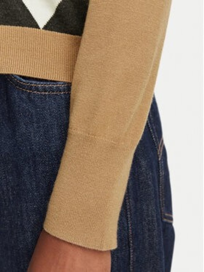 Marella Sweter Carabo 2625366131 Brązowy jasny Regular Fit