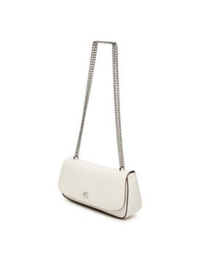 Calvin Klein Torebka Ck Convertible Chain Small Bag LV04F3172G Biały