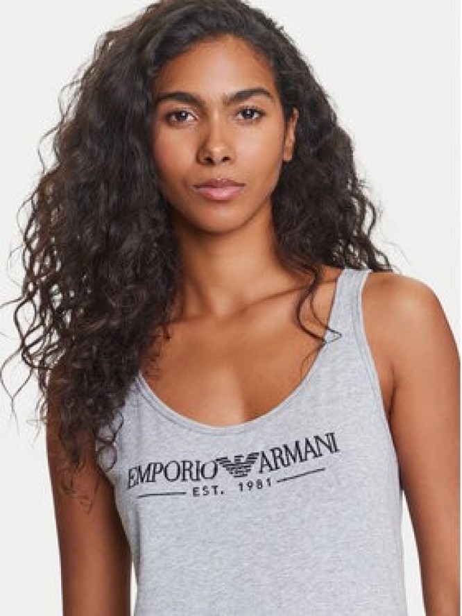 Emporio Armani Underwear Sukienka codzienna EW000494 AF10881 O8002 Szary Regular Fit