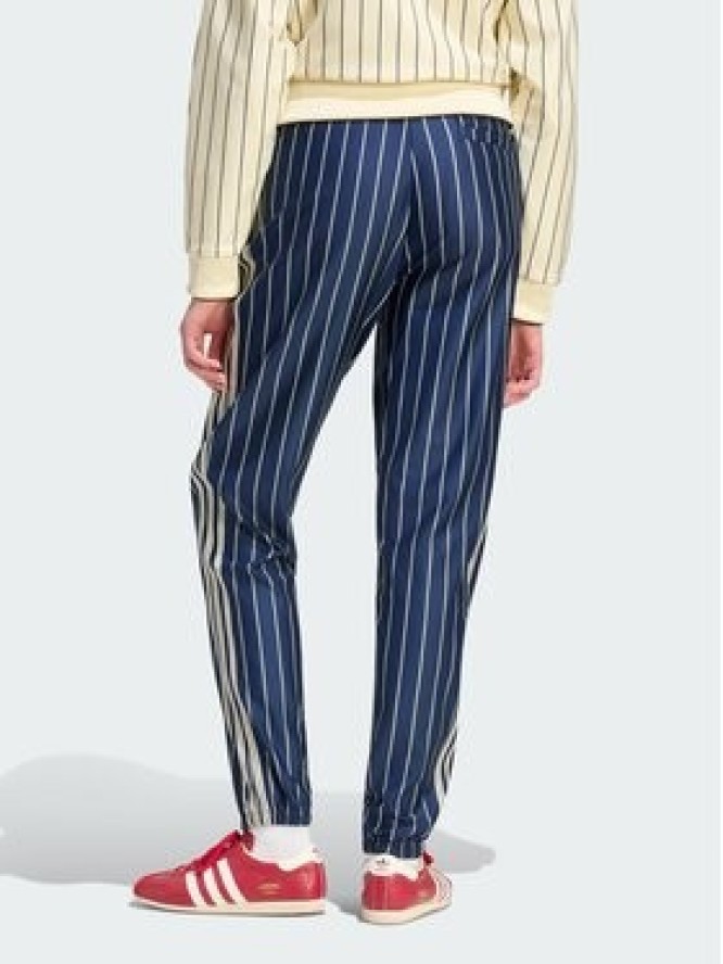 adidas Spodnie dresowe Pinstripe Firebird Track Pant KR7037 Granatowy Regular Fit