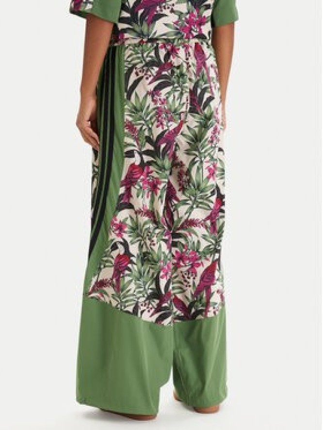 adidas Spodnie dresowe Farm Rio Premium KD4642 Zielony Loose Fit