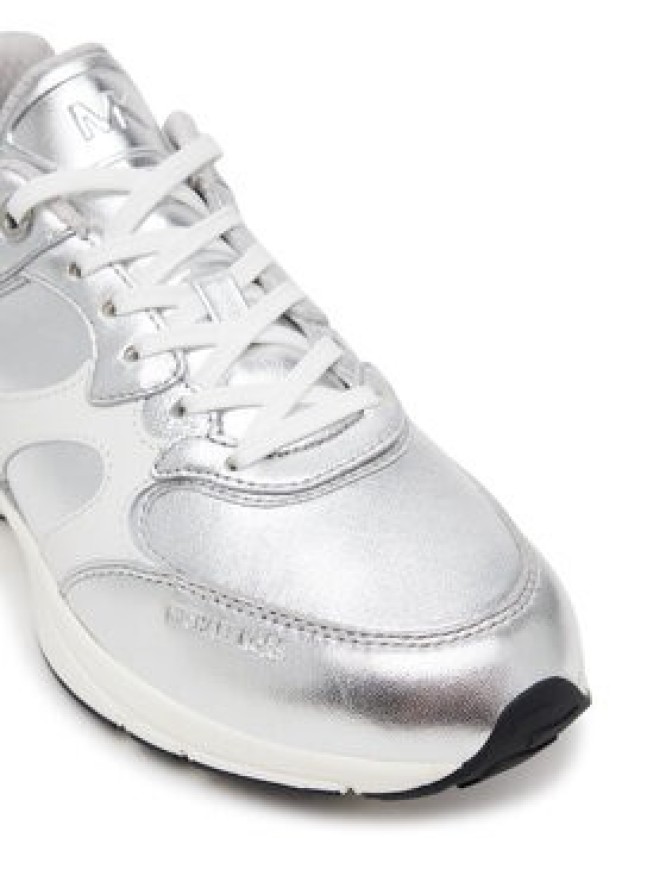 MICHAEL Michael Kors Sneakersy Riley 43S5RLFS1M Srebrny