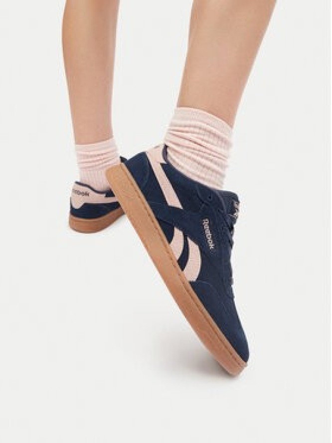 Reebok Sneakersy FORTE LOUNGER AR30252WDQT Granatowy