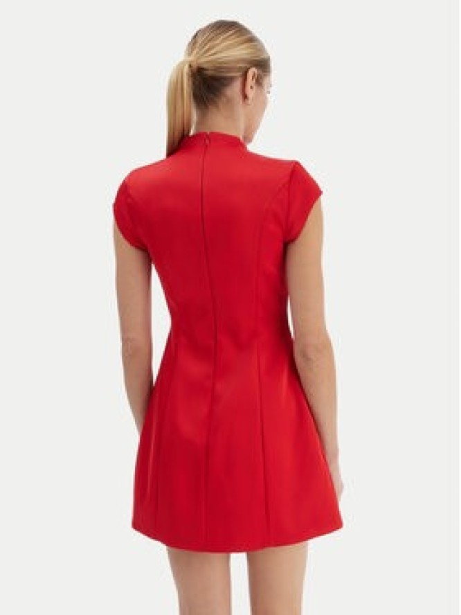 Bardot Sukienka koktajlowa Delphi 59329DB2 Czerwony Slim Fit