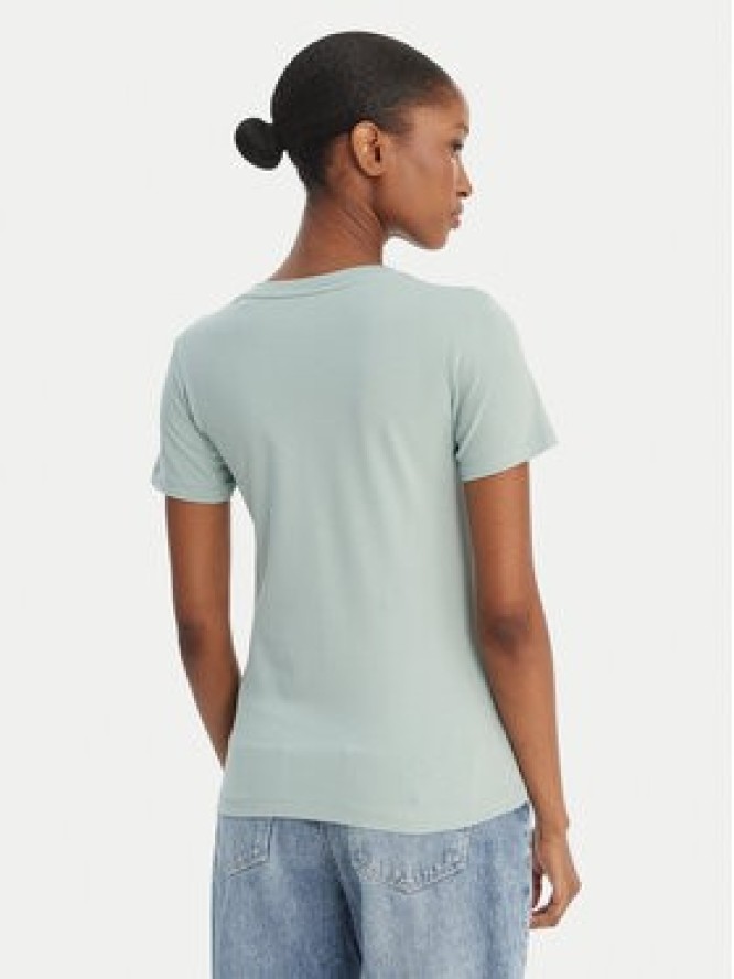 Guess Jeans T-Shirt W4YI23 J1314 Zielony Regular Fit