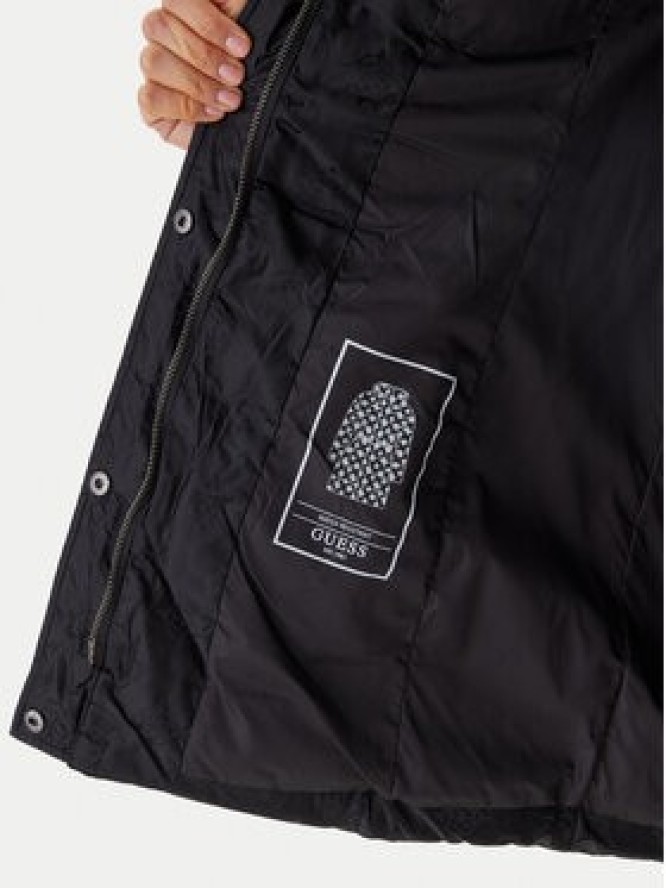 Guess Kurtka zimowa W5BL44 W2912 Czarny Regular Fit