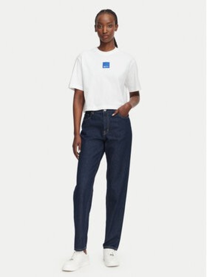 Karl Lagerfeld Jeans Jeansy B3W10059 Granatowy Mom Fit