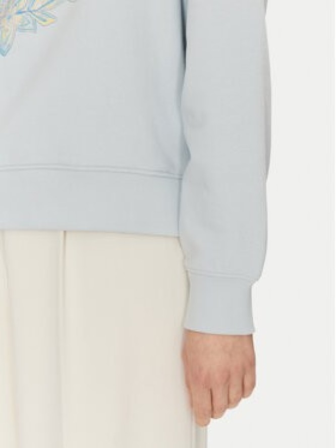 Guess Jeans Bluza W5GQ16 K68I4 Błękitny Regular Fit