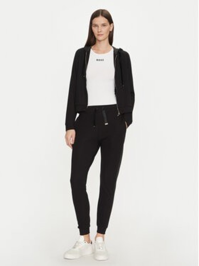 BOSS Bluza 50535842 Czarny Regular Fit