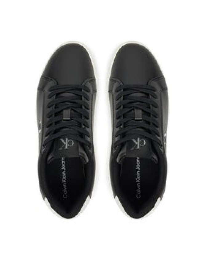 Calvin Klein Jeans Sneakersy Classic Cupsole Mono Lth Wn YW0YW01902 Czarny