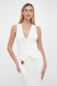 Kamizelka damska lniana ELISABETTA FRANCHI