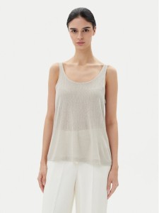 ONLY Top Frida 15194667 Beżowy Regular Fit