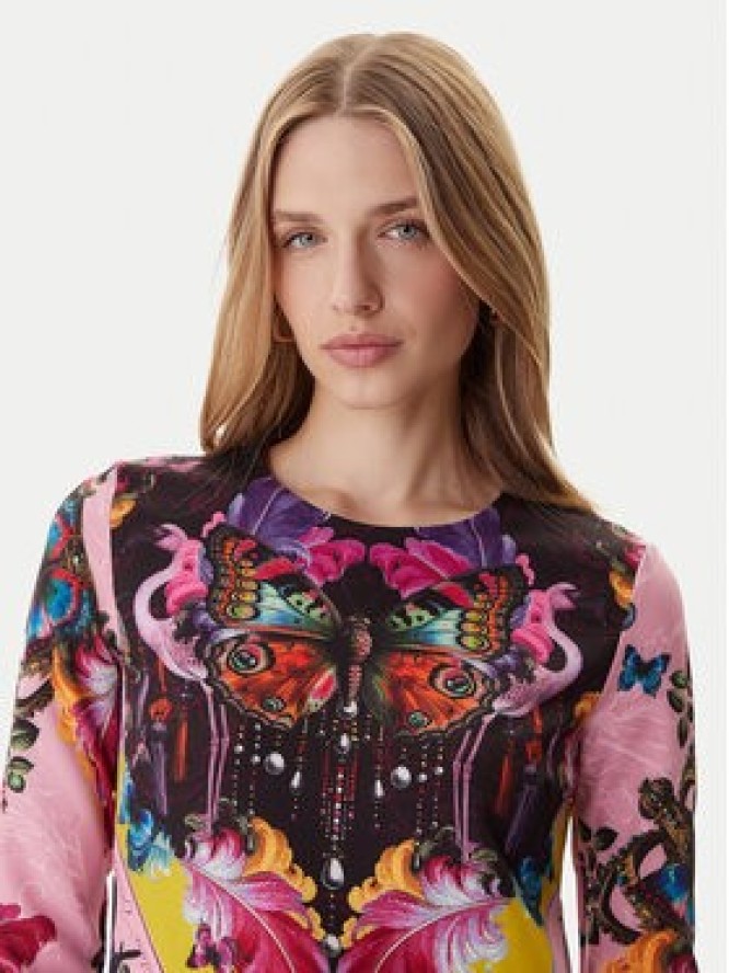 Versace Jeans Couture Sukienka codzienna 79HAO9P1 NS696 Kolorowy Slim Fit