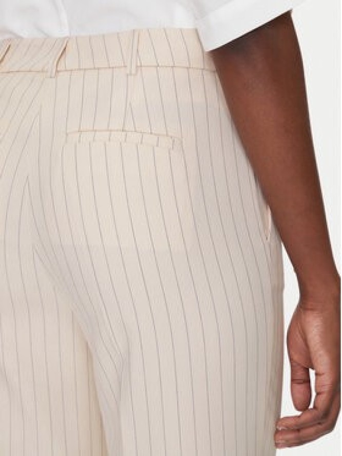 Morgan Spodnie materiałowe 251-PVIVI.F M Écru Regular Fit