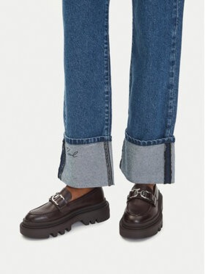 Juicy Couture Loafersy CEO-HY63020S-6 Brązowy