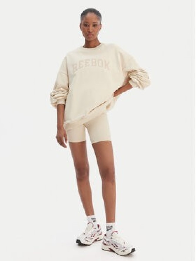 Reebok Bluza Reebok x Ewa Chodakowska Kalina RK25622CCW Beżowy Relaxed Fit