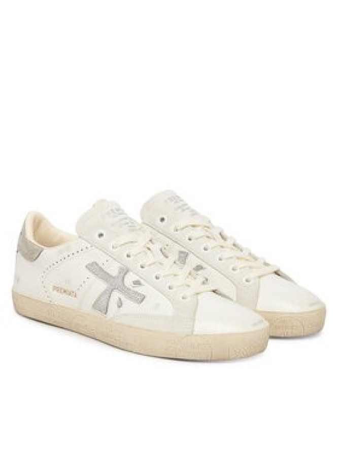 Premiata Sneakersy Stevend Var 8127 Écru