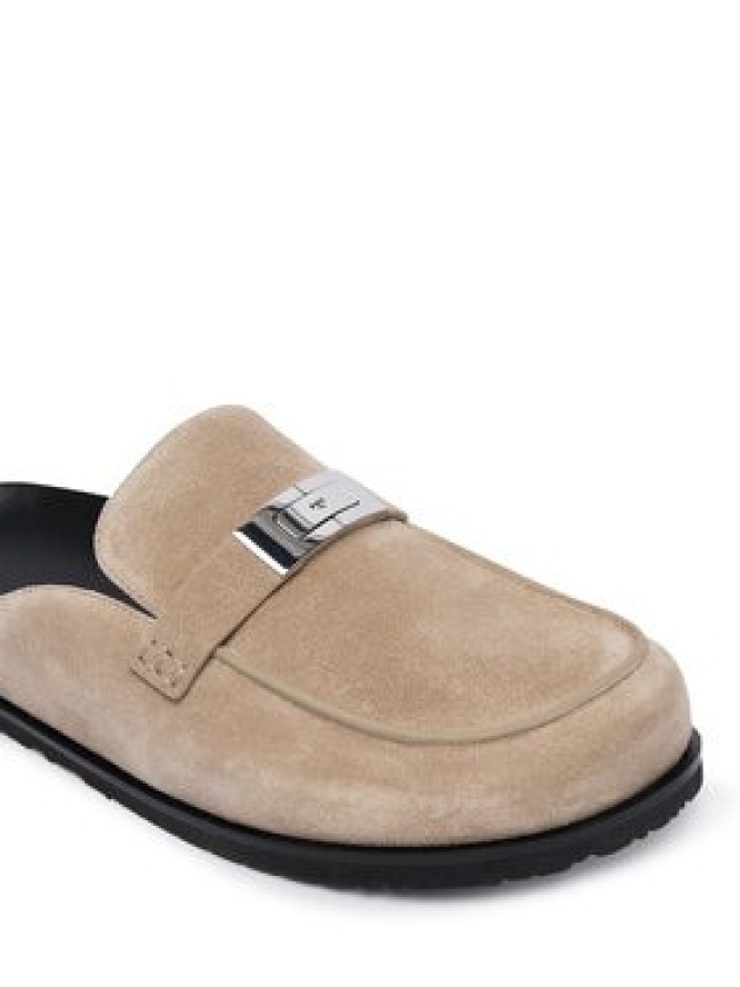 Tory Burch Klapki Lee Lee Mule 177967 Beżowy