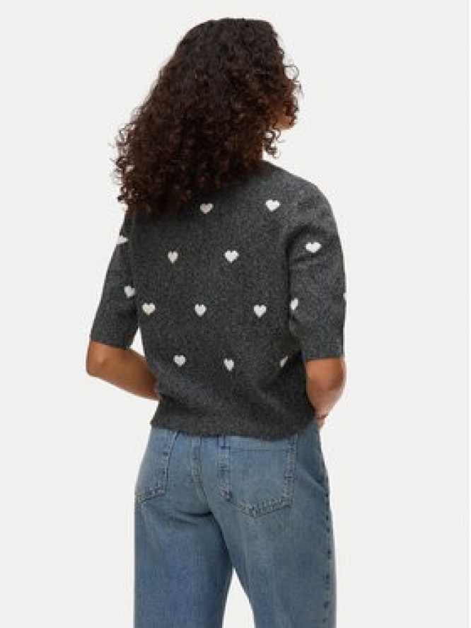 Vero Moda Sweter Doffy 10330793 Szary Regular Fit