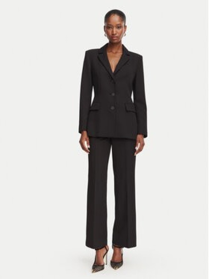 Marella Spodnie materiałowe Ghinea 2625136081 Czarny Straight Fit