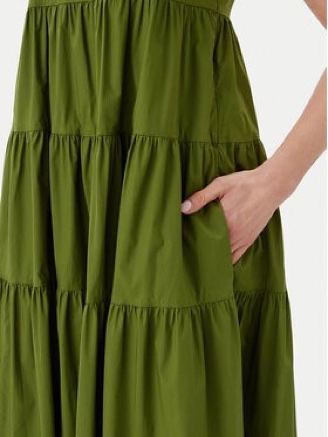 MICHAEL Michael Kors Sukienka letnia MS582WLF4C Zielony Regular Fit