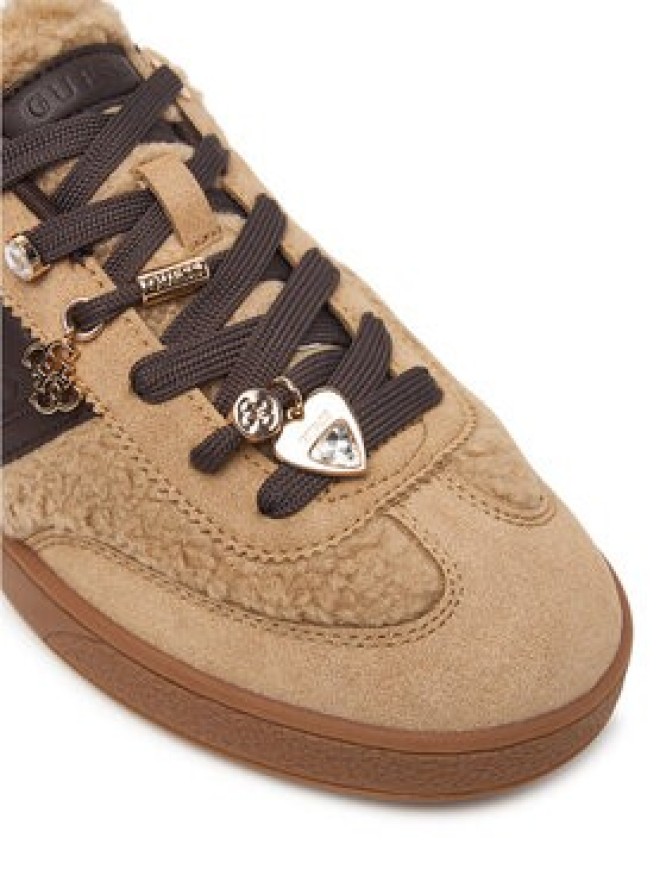 Guess Sneakersy FLFN3A FUR12 Beżowy