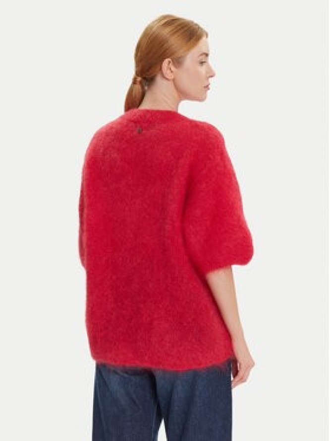 Dixie Sweter M277Y101A Czerwony Relaxed Fit