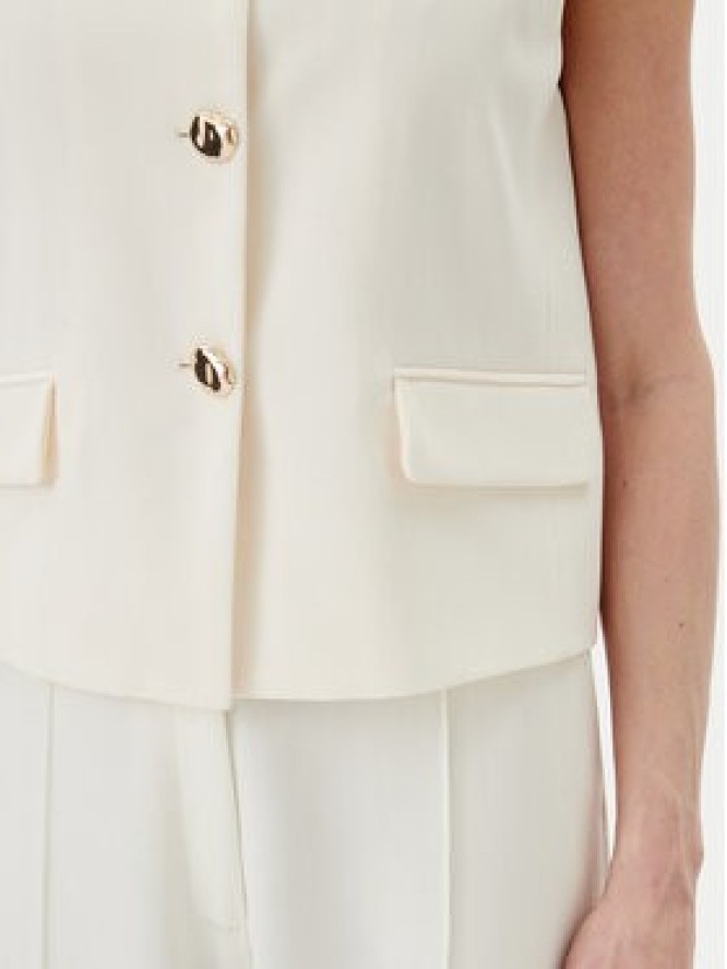 Herskind Kamizelka 5533519(G) Biały Regular Fit