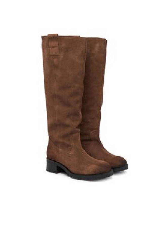 Steve Madden Kozaki Banner SM11003092 Brązowy