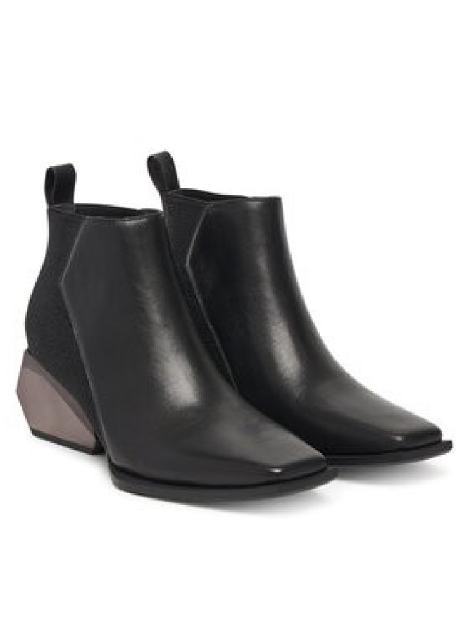 United Nude Botki Ricky Mid 109500116 Czarny