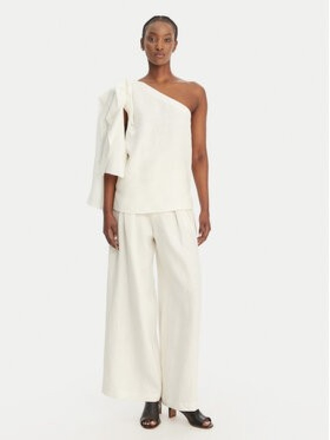 Eleh Bluzka SS260317 Biały Regular Fit