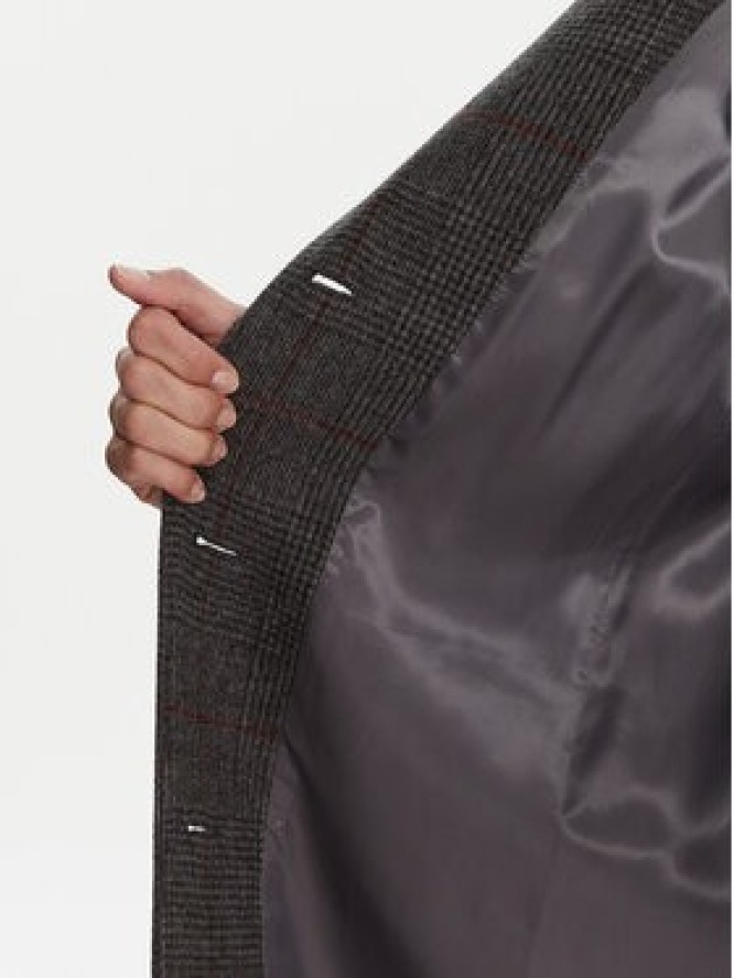Marella Płaszcz wełniany Giostro 2523016162 Szary Regular Fit