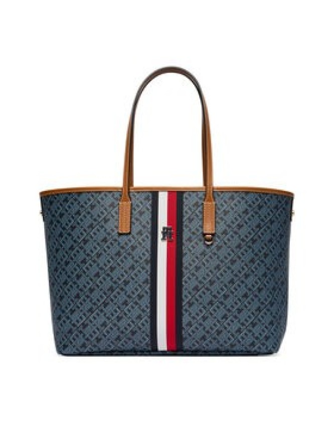 Tommy Hilfiger Torebka Th Monoplay AW0AW19178 Granatowy