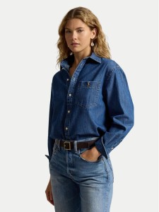 Polo Ralph Lauren Koszula jeansowa 211B17146001 Niebieski Regular Fit