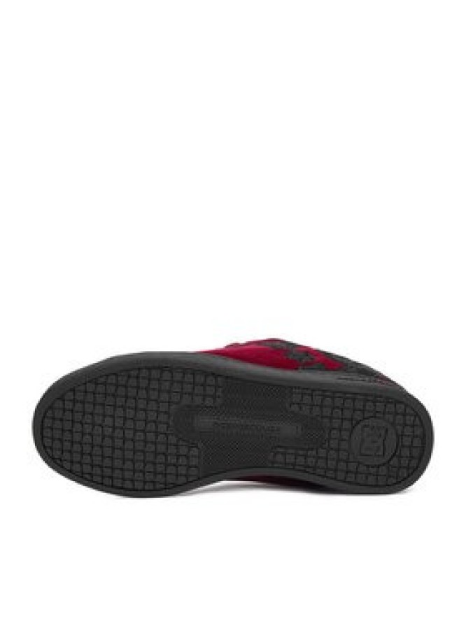 DC Shoes Sneakersy EO-COURT GRAFFIK LE DC02894601 Bordowy