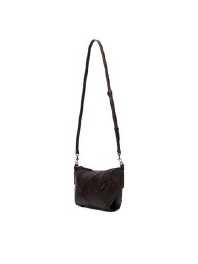 Calvin Klein Torebka Woven Shoulder Bag LV04F3546G Brązowy