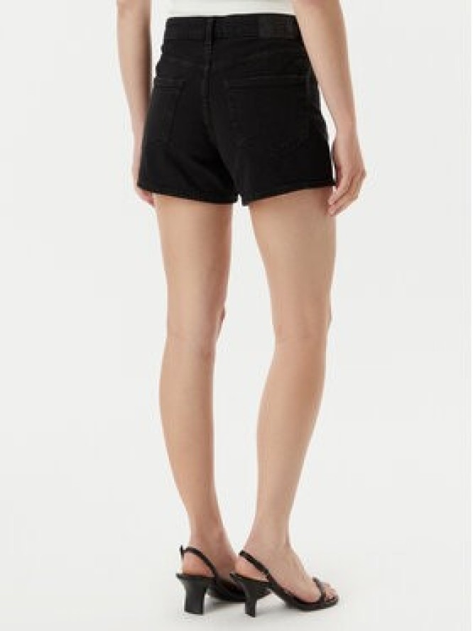 Vero Moda Szorty jeansowe Tess 10301532 Czarny Regular Fit