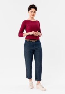 Luźne spodnie denimowe R-ALYA