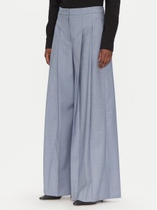 BOSS Spodnie palazzo Tetosa1 50545699 Niebieski Wide Leg