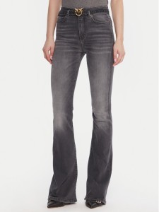 PINKO Jeansy Flora 100166 A2S2 Szary Flare Fit