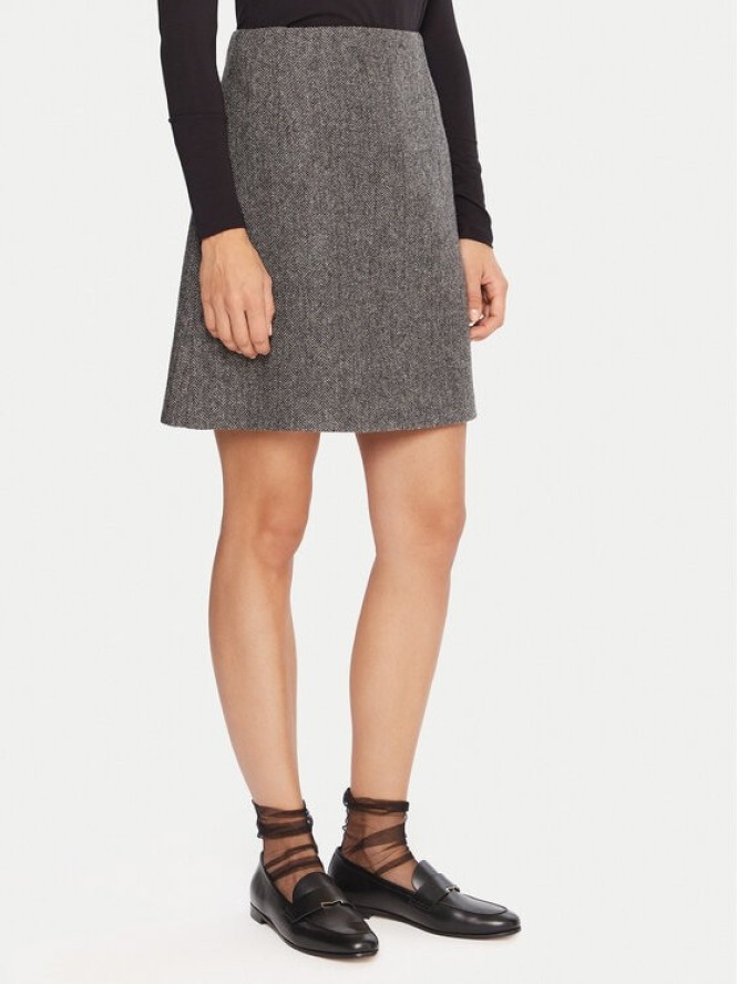 Weekend Max Mara Spódnica trapezowa Marche 2525106022 Szary Regular Fit