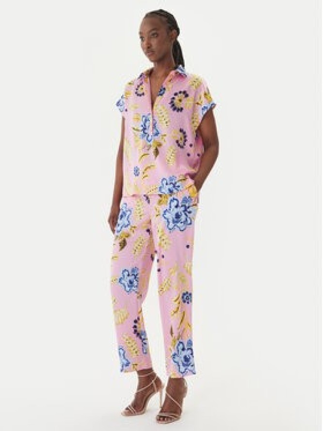 LOLA CASADEMUNT Bluza LS2615063 Różowy Regular Fit