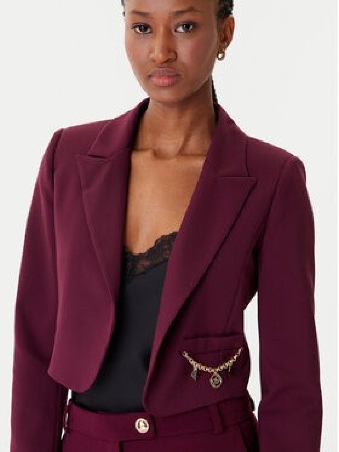 Rinascimento Bolerko CFC0126215003 Bordowy Regular Fit