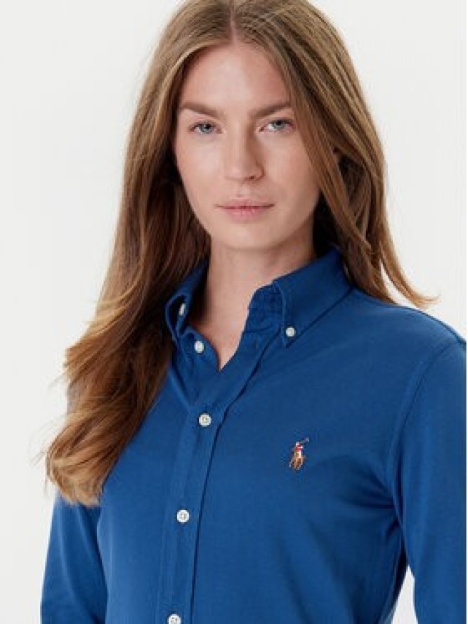 Polo Ralph Lauren Koszula 211924258024 Niebieski Slim Fit