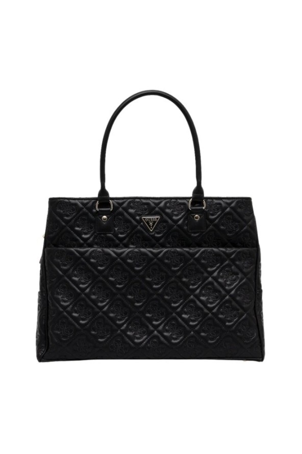 GUESS Czarna damska podróżna torebka Adelasia