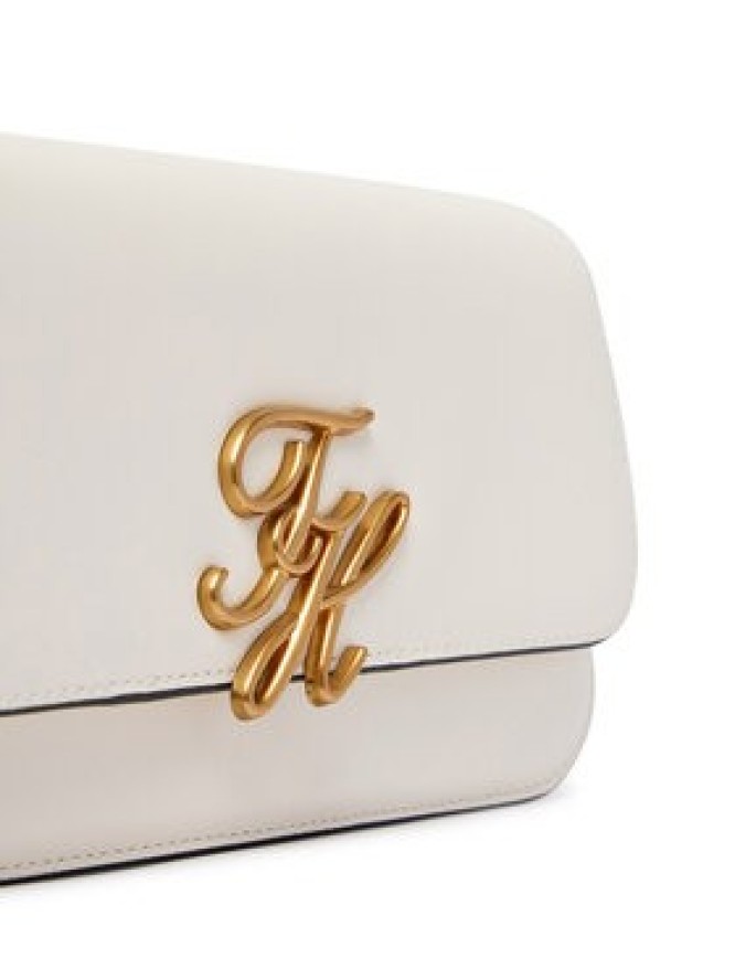Tommy Hilfiger Torebka Th Script Flap Crossover AW0AW18399 Biały