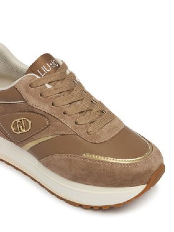 Liu Jo Sneakersy Maxi Wonder 97 BF6005 PX310 Brązowy