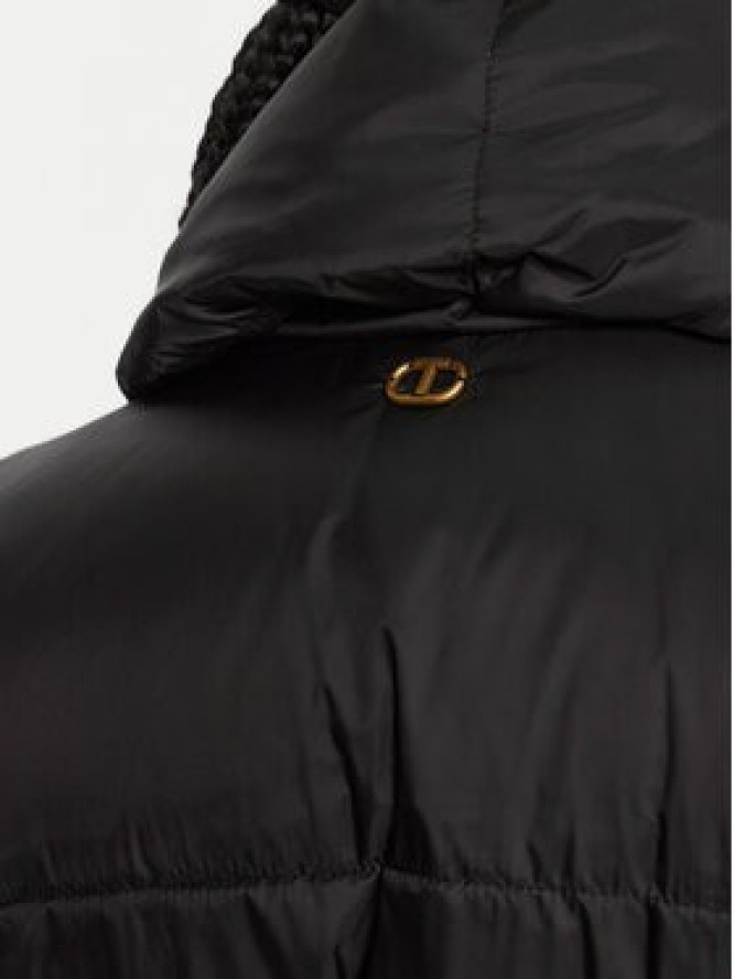 TWINSET Kurtka puchowa 252TT2050 Czarny Regular Fit